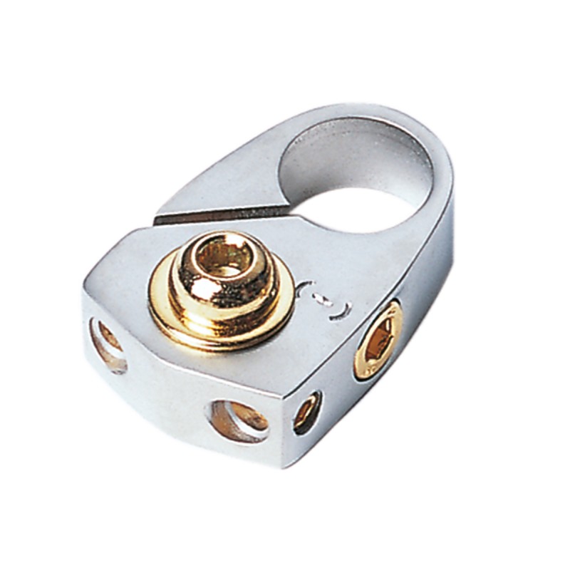 Batterieklemme Minuspol (silber) mit Batterieschutz 2 x 10 m