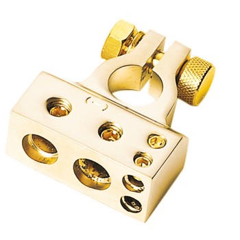 Batterieklemme Minuspol 1 x 35 mm² / 1 x 20 mm² / 2 x 10 mm²