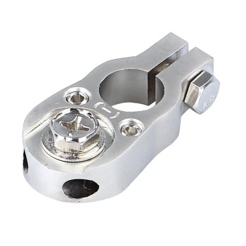 BATTERIEKLEMME MINUSPOL (SILBER) 2 X 10 MM²