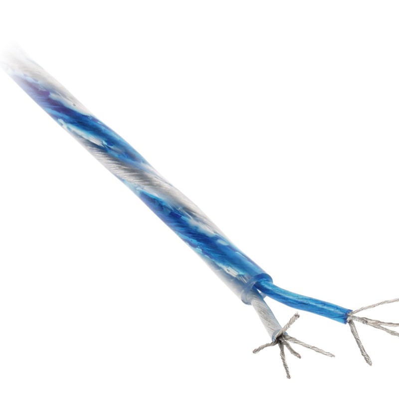 Lautsprecherkabel 2x1.50mm² Silber