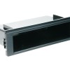 Ablagefach für 2-ISO Radioblenden 103mm/90mm tief