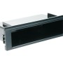 Ablagefach für 2-ISO Radioblenden 103mm/90mm tief