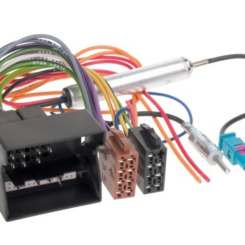 ISO Adapterkabel Opel Quadlock>ISO/Antenne DIN(m)