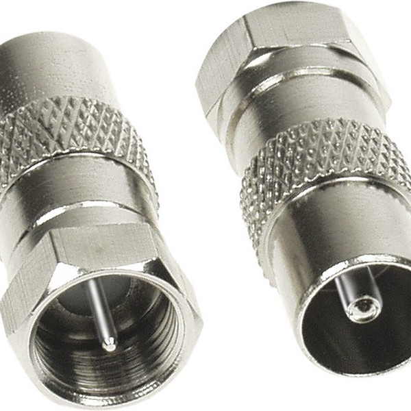 Antennenadapter F-Stecker > Koaxial-Stecker