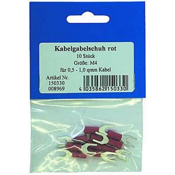 KABELGABEL-SCHUH M4 ROT