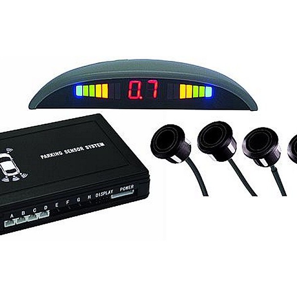 EINPARKHILFE MIT 4 EINBAU-SENSOREN