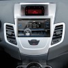 2-DIN Radioblende Ford Fiesta mit Display silber
