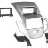 2-DIN Radioblende Ford Fiesta mit Display silber