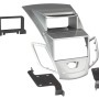 2-DIN Radioblende Ford Fiesta mit Display silber
