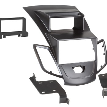 2-DIN Radioblende Ford Fiesta mit Display schwarz