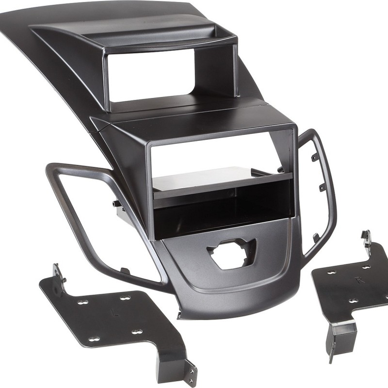 2-DIN RB mit Fach Ford Fiesta (mit Display) 2008 > schwarz