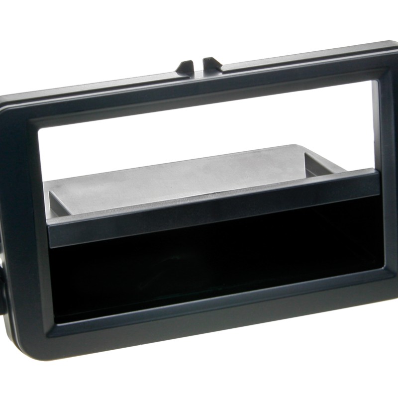 2-DIN Radioblende mit Fach Seat/Skoda/VW schwarz