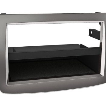 2-DIN RB mit Fach Alfa Romeo Mito silber