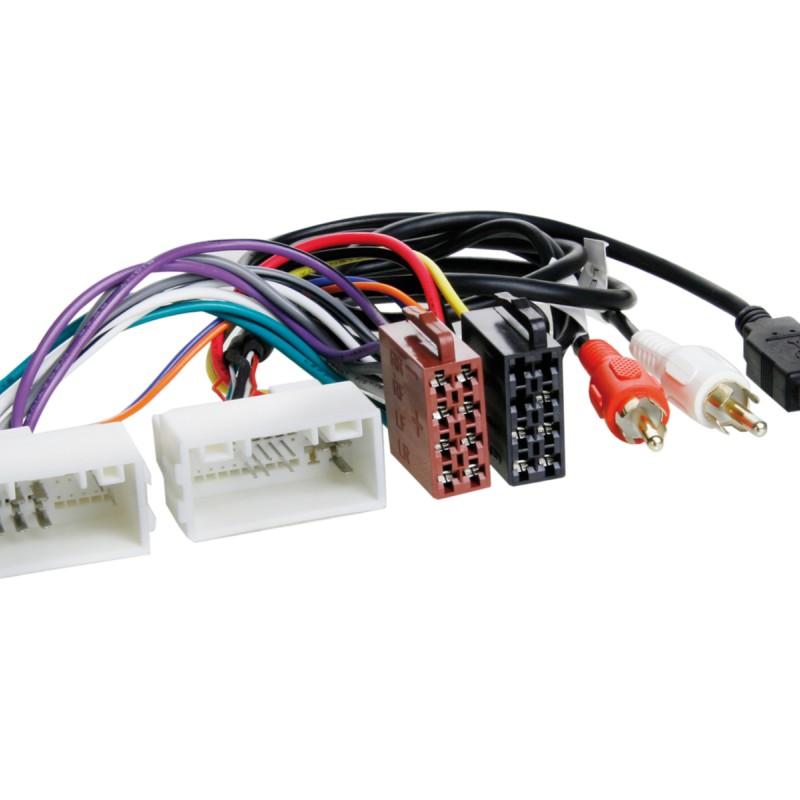 ISO Adapterkabel Hyundai/Kia 24Pin/18Pin USB/AUX