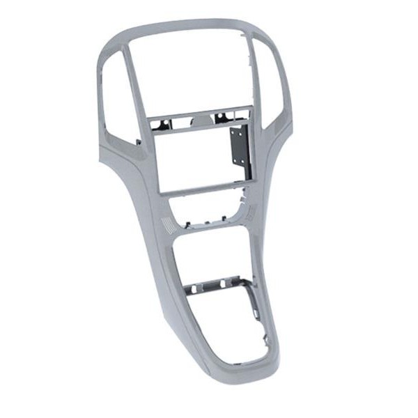 2-DIN Radioblende Opel Astra J 2009-2018 platin silber