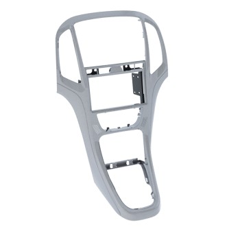 2-DIN Radioblende Opel Astra J 2009-2018 platin silber