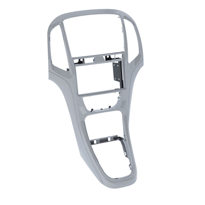 2-DIN Radioblende Opel Astra J 2009-2018 platin silber