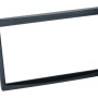 2-DIN Radioblende Citroen/Fiat/Peugeot/Toyota schwarz