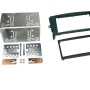 2-DIN Radioblende Toyota Auris/Verso schwarz