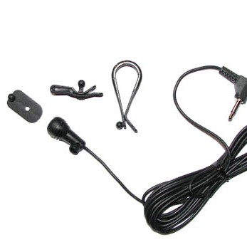 Externes Mikrofon mit 3,5mm Klinkenstecker u.a. für ALPINE, CLARION, SONY, JVC