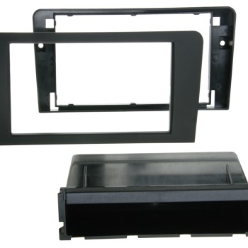 2-DIN RB mit Fach PRO Audi A 3 (8P / 8PA) schwarz