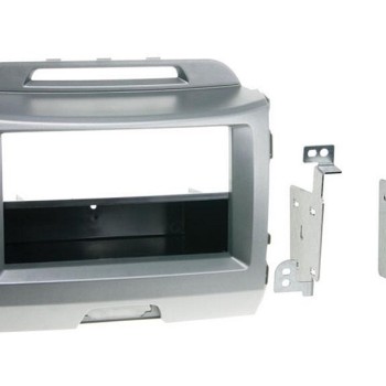 2-DIN RB mit Fach KIA Sportage 2010 > grau