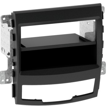 2-DIN RB mit Fach Ssangyong Korando 2010 > schwarz