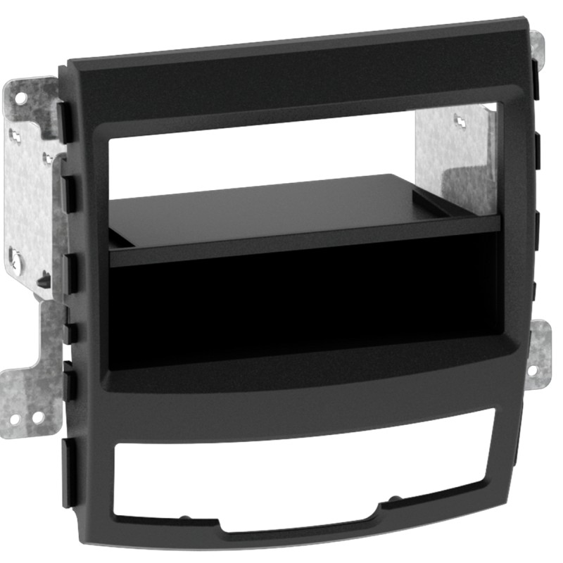 2-DIN RB mit Fach Ssangyong Korando 2010 > schwarz