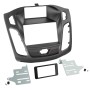 2-DIN Radioblende Ford Focus (DYB) 03/2011-09/2014 schwarz