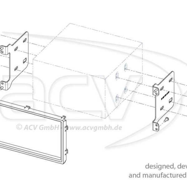 2-DIN RB Honda Jazz / Fit 2011 > schwarz