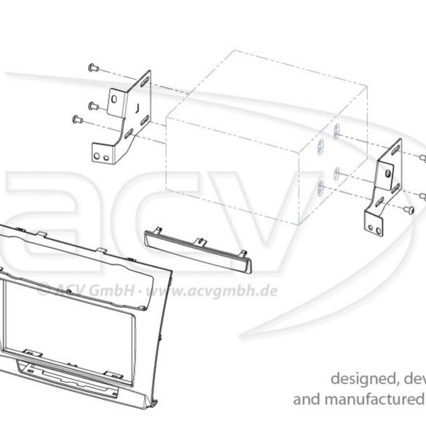 2-DIN RB BMW 1er automatische Klimaanlage schwarz