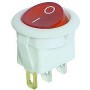 WIPPENSCHALTER 3-POLIG, EIN/AUS ROTE WIPPE