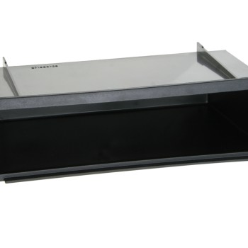 Ablagefach für 2-DIN Radioblenden mit Blechrahmen