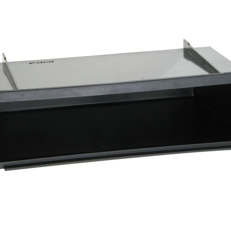 Ablagefach für 2-DIN Radioblenden mit Blechrahmen