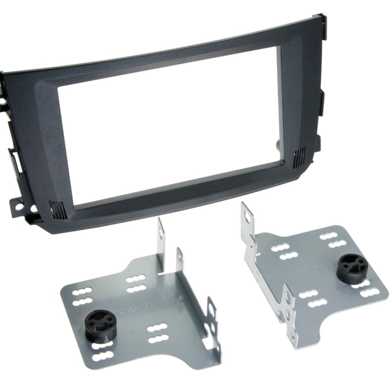 2-DIN Radioblende Smart ForTwo 2010-2015 schwarz
