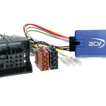 Lenkradfernbedienungsadapter Audi mit Quadlock 3 Stecker