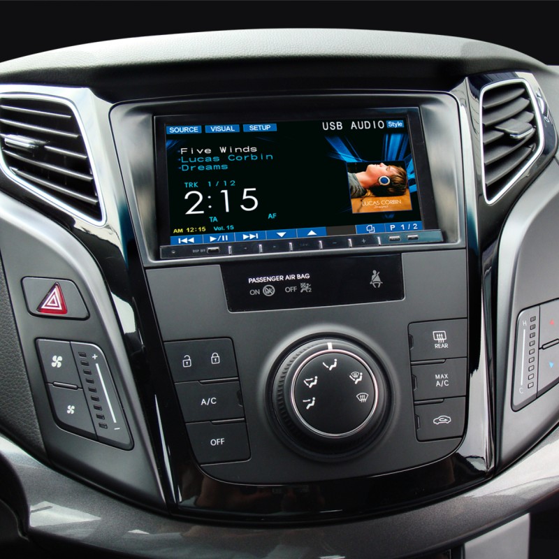 2-DIN RB Hyundai I40 2011 > schwarz