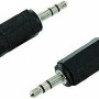 Klinken-Adapter, Klinken-Stecker 3,5mm Stereo auf 2,5mm Klinkenkupplung