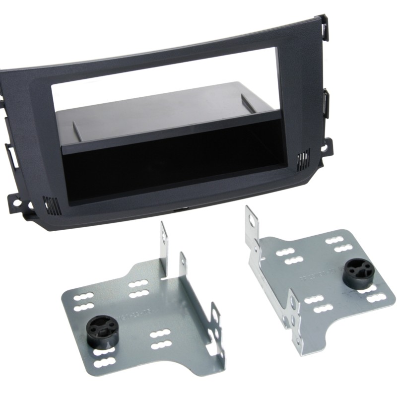 2-DIN Radioblende mit Fach Smart ForTwo 2010-2015