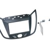 2-DIN Radiohalterung für Ford C-Max - Kuga in Dunkelgrau