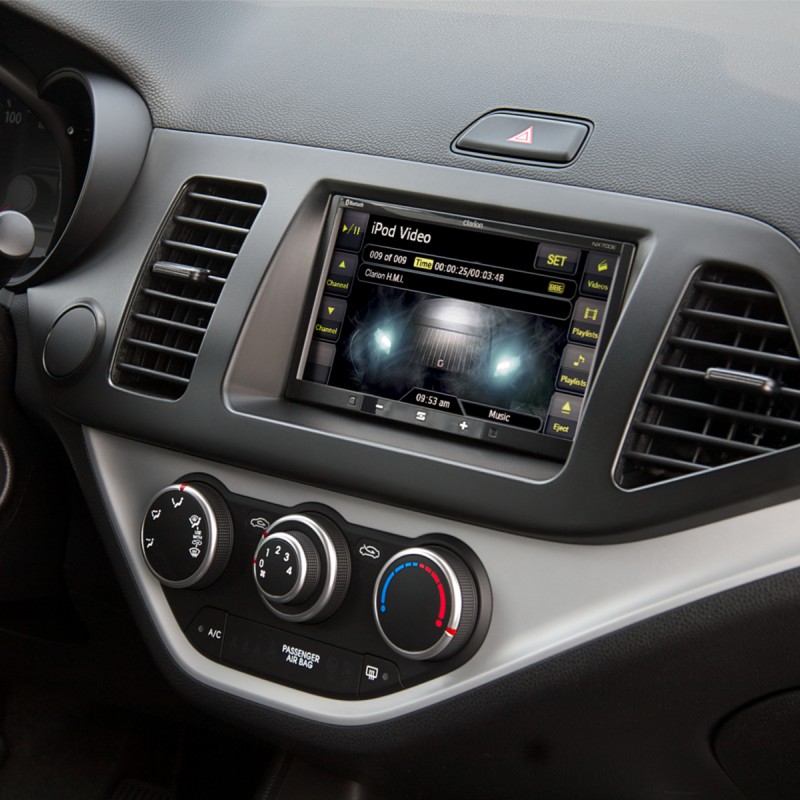 2-DIN RB Kia Picanto 2011 > schwarz