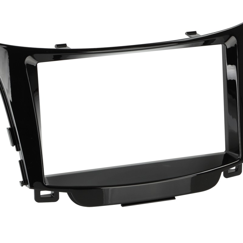 2-DIN Radioblende Hyundai i30(GD/GDH) 2012-2017 Klavierlack