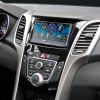 2-DIN Radioblende Hyundai i30(GD/GDH) 2012-2017 Klavierlack