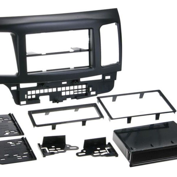 2-DIN RB mit Fach Mitsubishi Lancer 2007 > schwarz