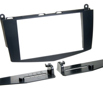 2-DIN Radioblende Mercedes C-Klasse 2007-2011 schwarz