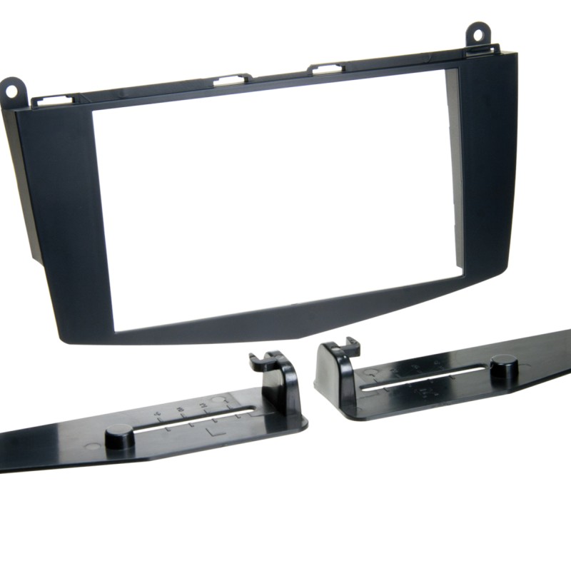2-DIN Radioblende Mercedes C-Klasse 2007-2011 schwarz