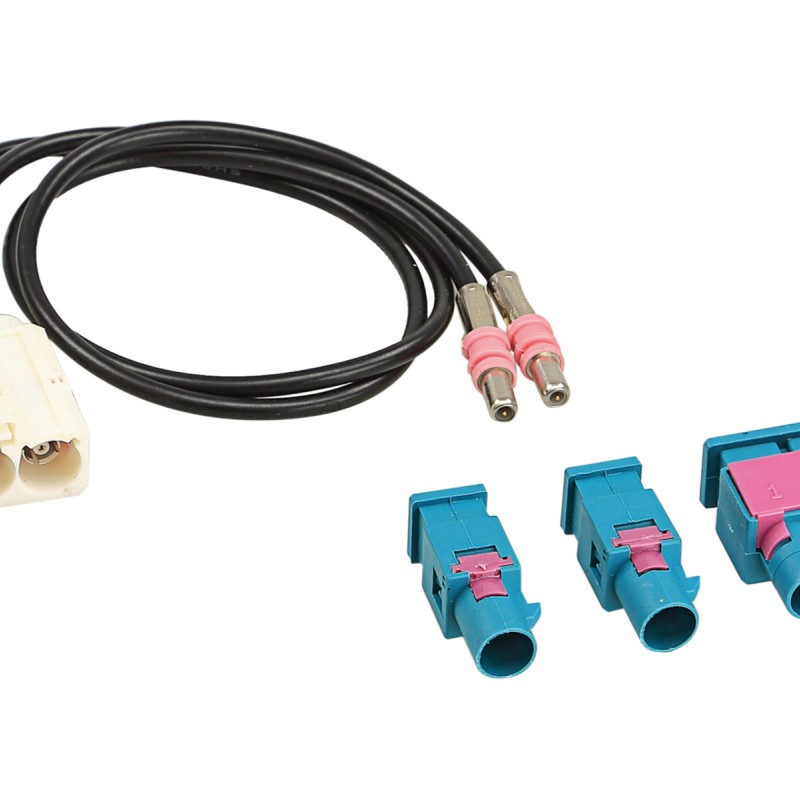 Antennenadapter Set Doppel-FAKRA (w) > 1x Doppel / 2x Einzel
