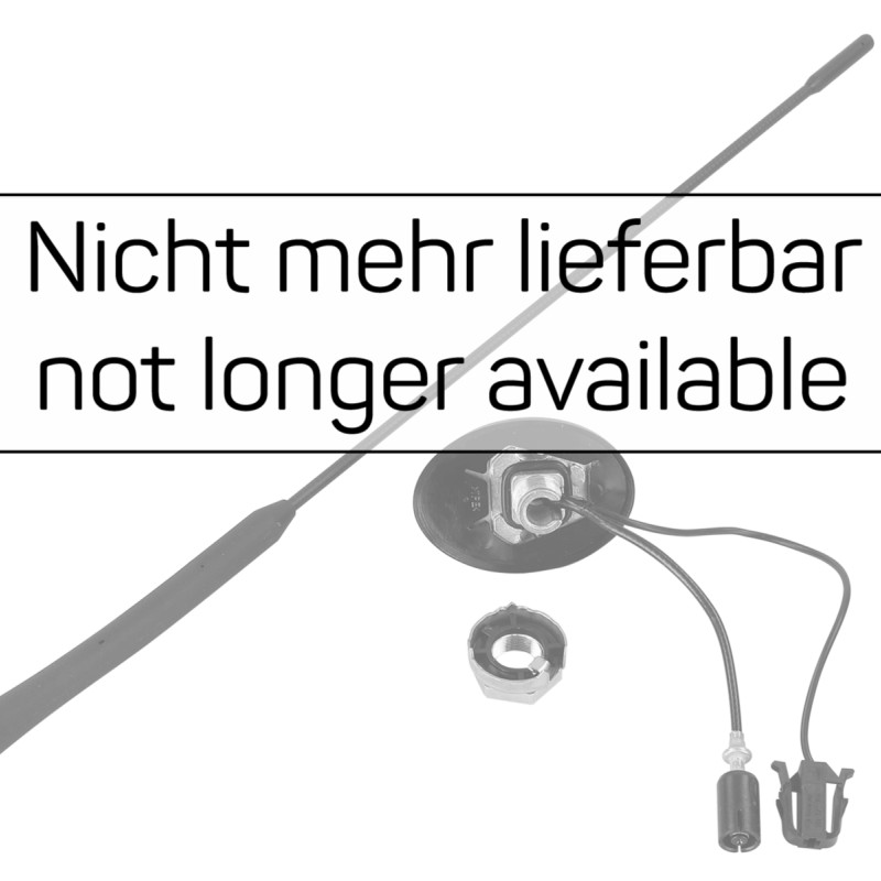 Dachantenne AM / FM 12 V / 76° Stabneigung