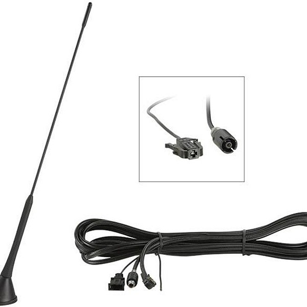 Dachantenne AM / FM 12 V / 76° Stabneigung