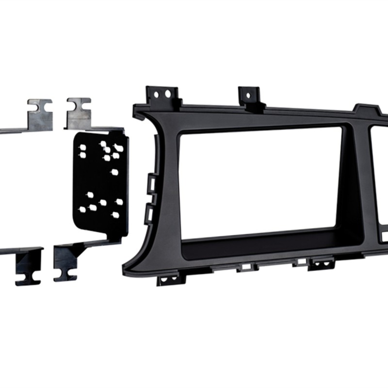 2-DIN Radioblende Kia Optima(TF) 03/2012-10/2013 schwarz